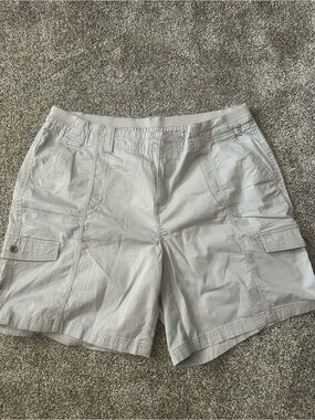 Style & Co. Light Gray Cargo Shorts